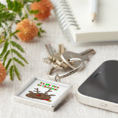 Eerste Kerstmis Sleutelhanger (Zijkant)
