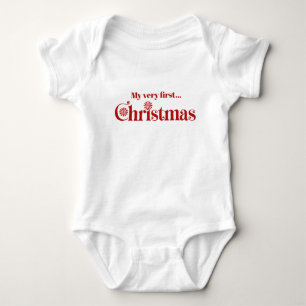 Eerste Kerstmis van baby Romper