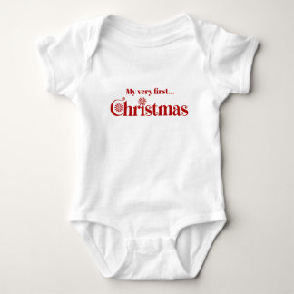 Eerste Kerstmis van baby Romper