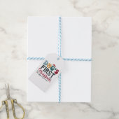 Eerste Kerstmis van de hond Cadeaulabel (Met Touw)