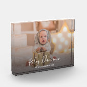 Eerste Kerstmis voor baby Fotoblokken (Links)