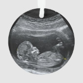 Eerste Kerstmis voor baby Ornament (achterkant)