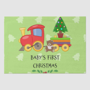 Eerste Kerstmis voor baby Tissuepapier
