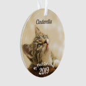 Eerste Kerstmis voor gezelschapsdieren Ornament (voorkant)
