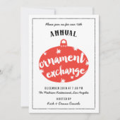 Eerste kerstuitnodiging kaart (Voorkant)