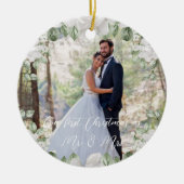 Eerste kerstversiering keramisch ornament (Voorkant)