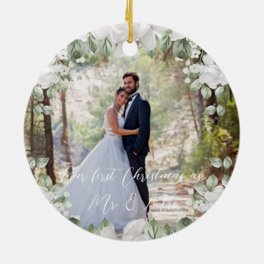 Eerste kerstversiering keramisch ornament (Achterkant)