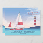 Eerste kerstvioolboot Boat Parade Kaart (Voorkant / Achterkant)