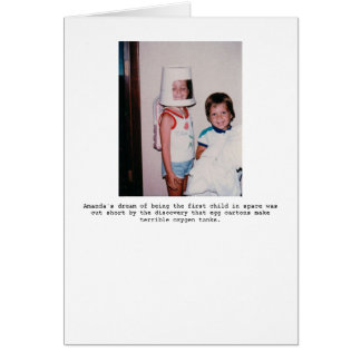 Eerste kind in de ruimte...