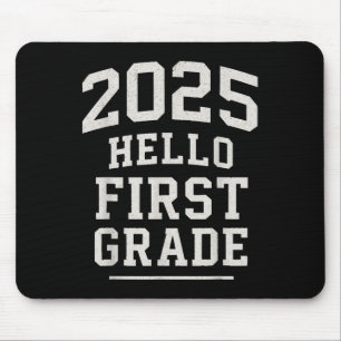 Eerste klas 2025 Terug naar school Hallo eerste kl Muismat