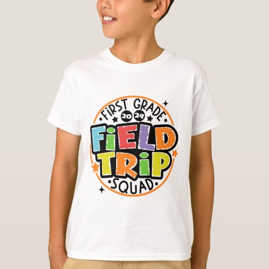 Eerste klas Field Trip Squad T-shirt (Voorkant)