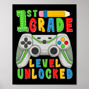 Eerste klas niveau ontgrendeld Ck naar school game Poster