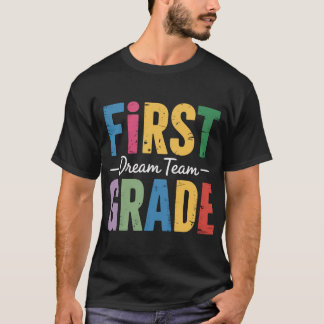 Eerste klas terug naar de leerkrachten t-shirt