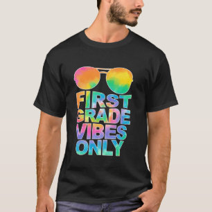 Eerste klas vibes alleen zonnebrillen terug naar s t-shirt