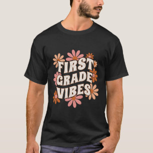 Eerste klas Vibes terug naar school team 1e klas T T-shirt