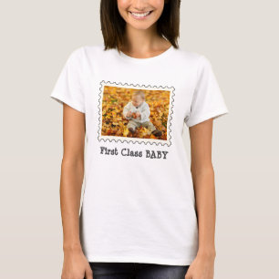 EERSTE KLASSE BABY Beste Baby horizontale foto T-shirt