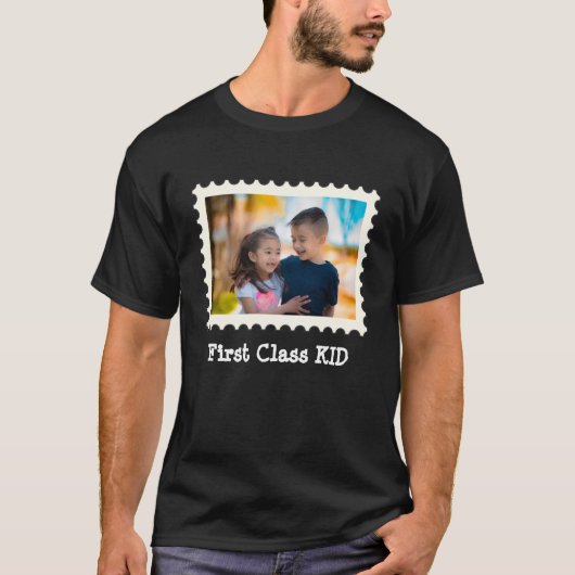 EERSTE KLASSE KIND Beste Kind, aangepaste horizont T-shirt (Voorkant)