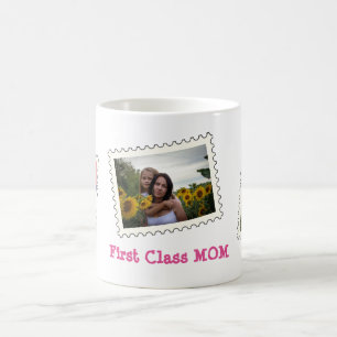 Eerste klasse MOM Beste MOM ooit 3 douanefoto's Koffiemok