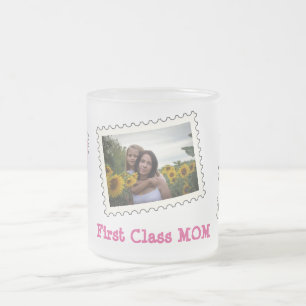 Eerste klasse MOM Beste MOM ooit 3 douanefoto's Matglas Koffiemok