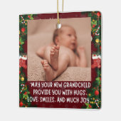 Eerste kleinkind keramisch ornament (Links)