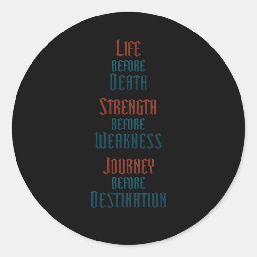 Eerste L Knights Radiant Variant 1 Ronde Sticker (Voorkant)