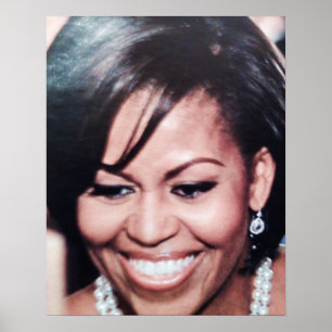 EERSTE LADY, MICHELLE OBAMA-poster Poster