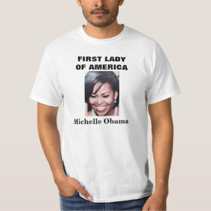 EERSTE LADY, MICHELLE OBAMA-t-shirt T-shirt