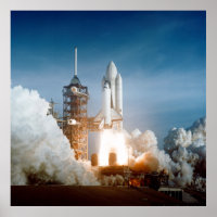 Eerste lancering van Space Shuttle Columbia 1981