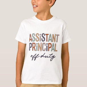 Eerste leerkracht van dienst laatste schooldag t-shirt