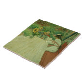 Eerste les, 1903 tegeltje (Zijkant)