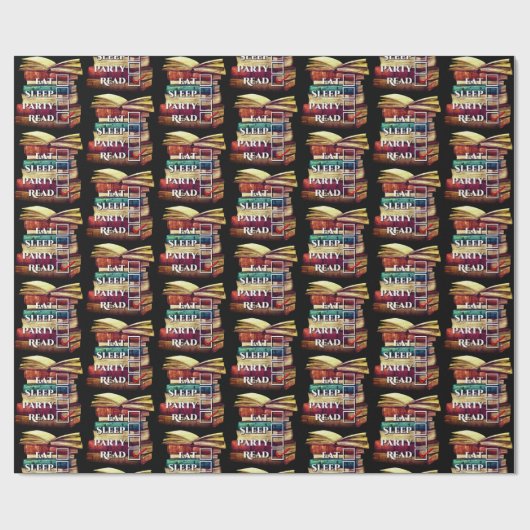 Eerste lezing cadeaupapier (Vlak)