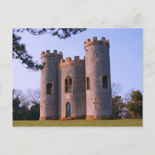 Eerste licht op het kasteel - briefkaart