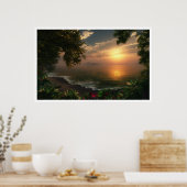 Eerste licht poster (Keuken)