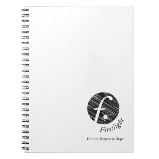 Eerste lichte fotonotebook notitieboek