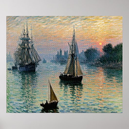 Eerste lichte zeilexpeditie poster (Voorkant)