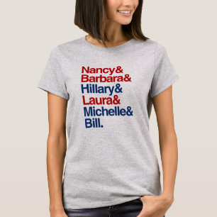 Eerste lijst van dames en heren — Presidentiële T-shirt