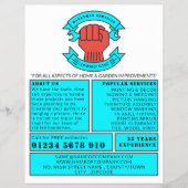 Eerste Logo, Handyman Adverteren Flyer (Voorkant)