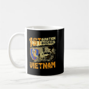 Eerste luchtvaartbrigade Vietnam Veteraan Piloot d Koffiemok