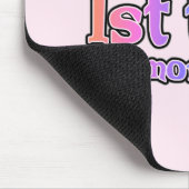 Eerste maal mammie-regenboogT-shirts en schenkinge Muismat (Hoek)