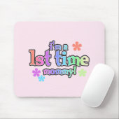 Eerste maal mammie-regenboogT-shirts en schenkinge Muismat (Met muis)