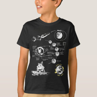 Eerste maanlanding 50e Jubileum van Apollo 11 M T-shirt