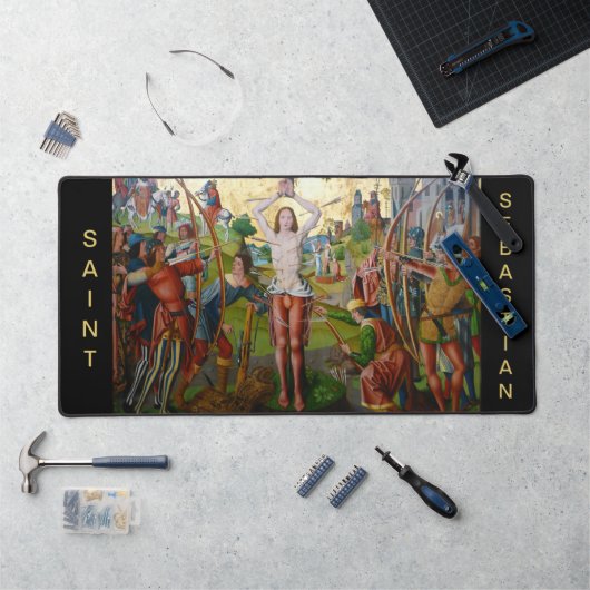 Eerste martelaarschap van St. Sebastian (M 013) Bureaumat (Werkstation)