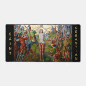 Eerste martelaarschap van St. Sebastian (M 013) Bureaumat (Voorkant)