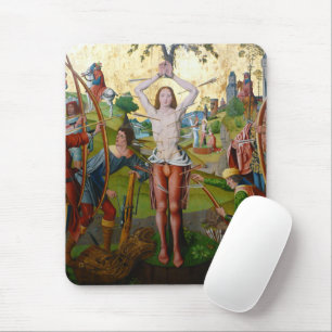 Eerste martelaarschap van St. Sebastian (M 013) Muismat