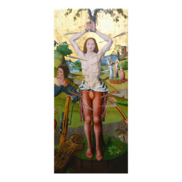 Eerste martelaarschap van St. Sebastian (M 013) Reclamekaart