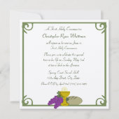 Eerste mededeling kaart (Voorkant)