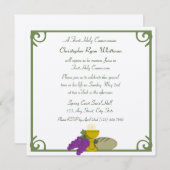 Eerste mededeling kaart (Voorkant / Achterkant)