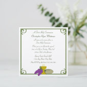 Eerste mededeling kaart (Staand voorkant)