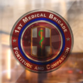 Eerste medisch brigade raamsticker (Vel 2)