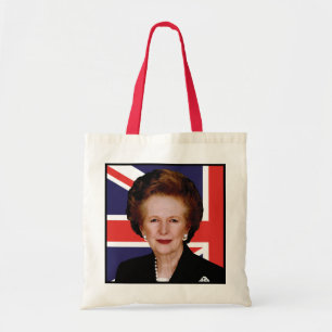 Eerste minister Margaret Thatcher - de Dame van Tote Bag